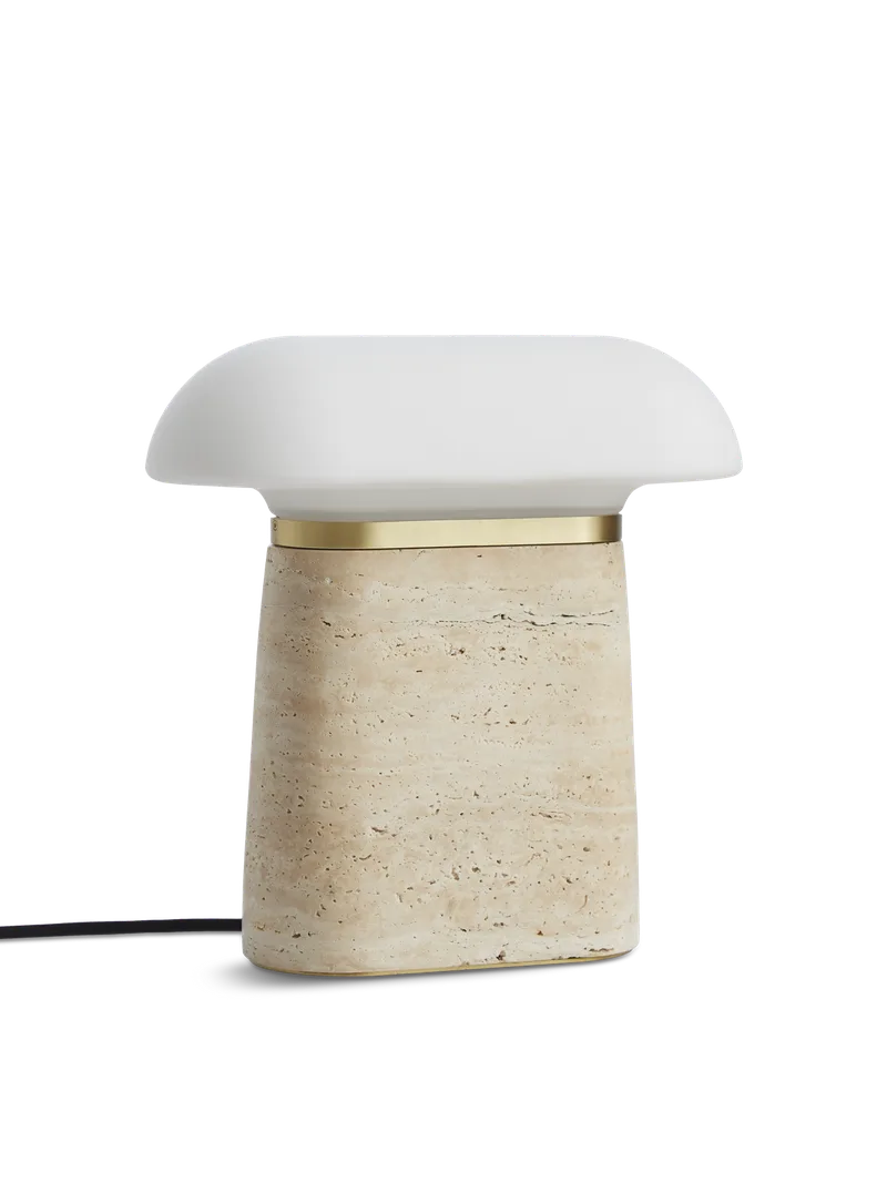Nova Bordlampe van WOUD in Travertin – productfoto 6 van 6