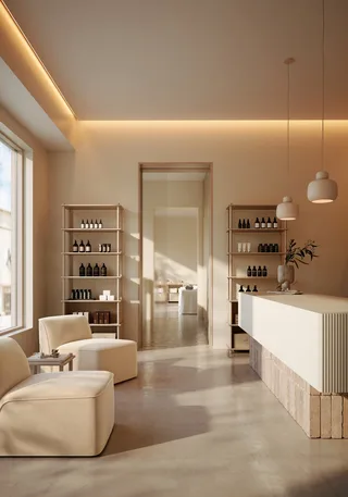 Elevate Reolsystem 5 by WOUD in Hvidpigmenteret Eg – interior photo 1 of 4