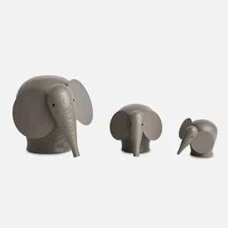 Nunu Elefant (Mellem) by WOUD in Taupe – product photo 2 of 3
