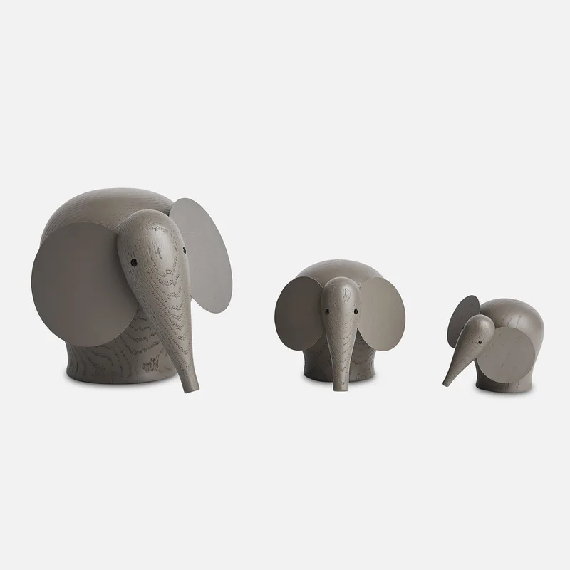 Nunu Elefant (Mellem) by WOUD in Taupe – product photo 2 of 3