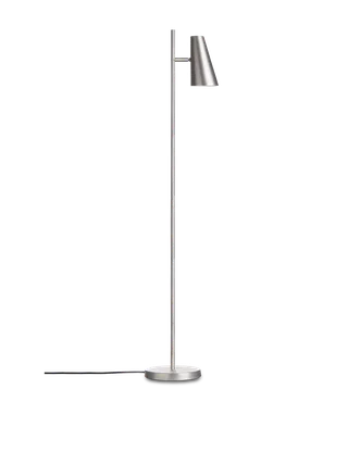 Cono Gulvlampe van WOUD in Børstet metal finish – productfoto 3 van 3