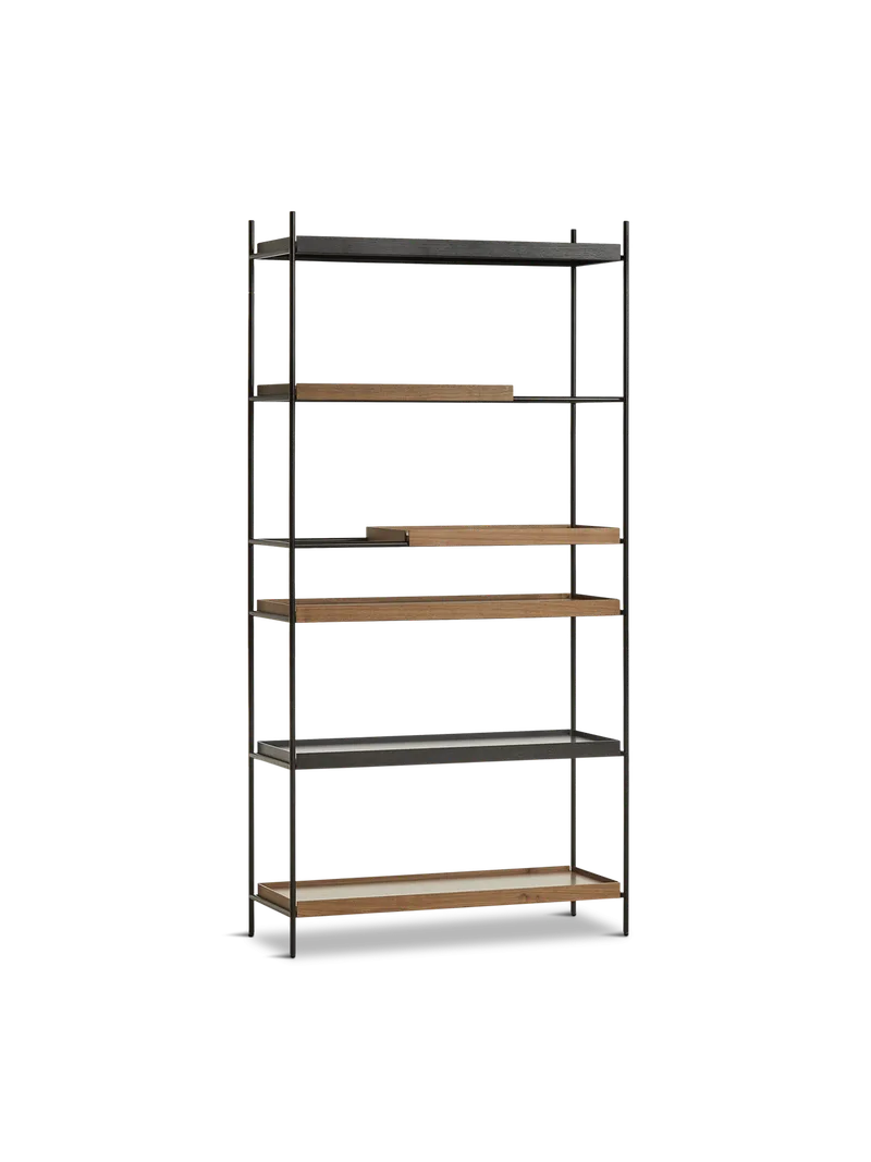 Tray Reol (Høj) - Valnød van WOUD in Style 20 – productfoto 2 van 2