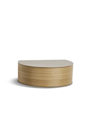 Wallie Hylde de WOUD en Eg/Gråbeige – photo du produit 2 sur 2