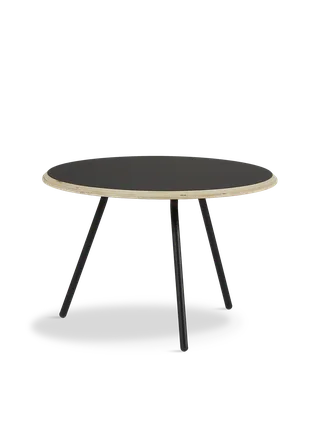 Soround Sofabord by WOUD in Sort (Ø60 x H40,50) – product photo 2 of 4