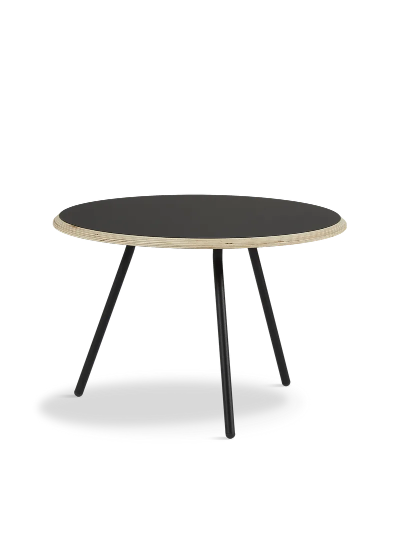 Soround Sofabord by WOUD in Sort (Ø60 x H40,50) – product photo 2 of 4