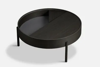Arc Sofabord (89 cm) de WOUD en Sort – photo du produit 1 sur 3