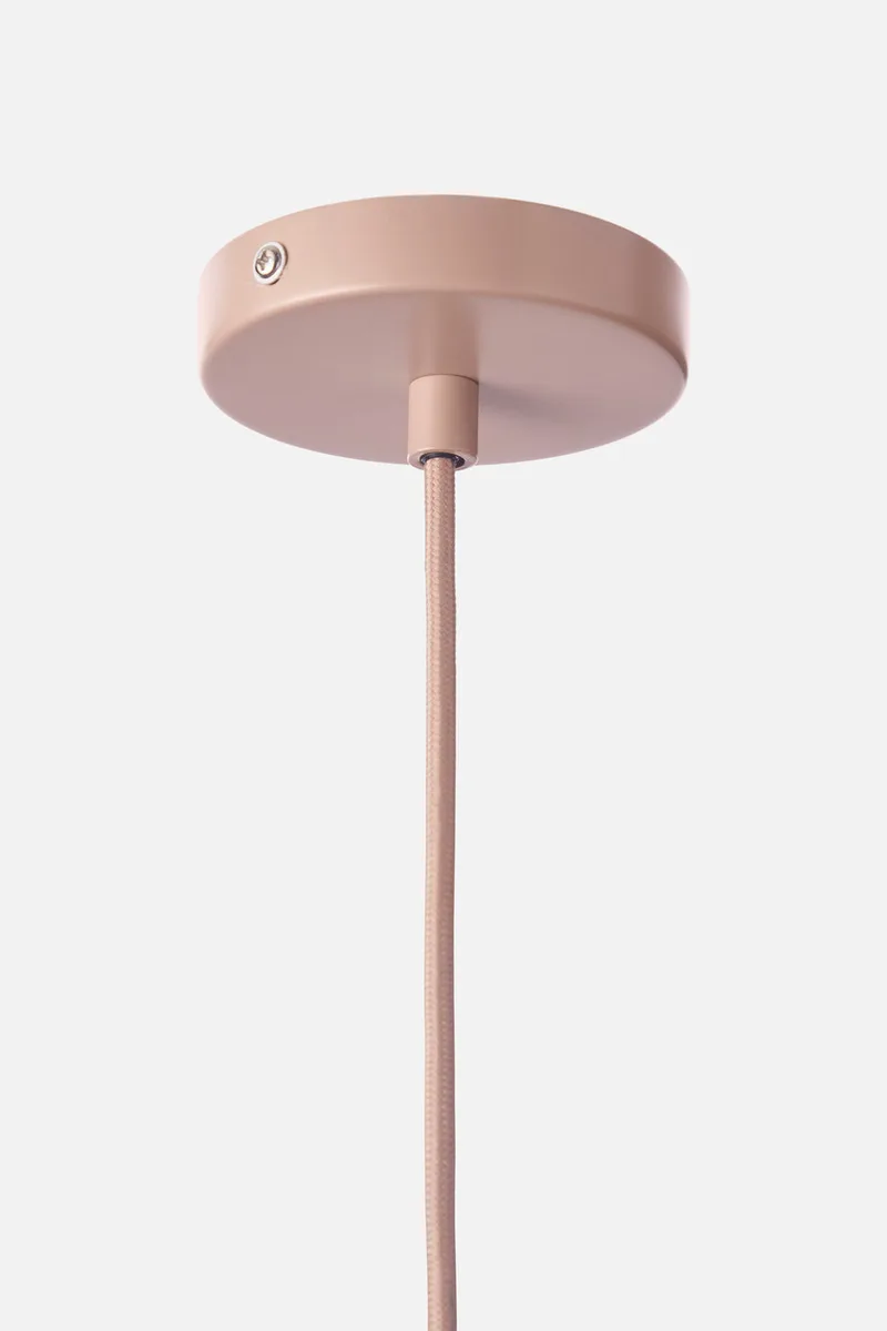 Stone Pendel (lille) by WOUD in Støvet Rosa – product photo 1 of 4