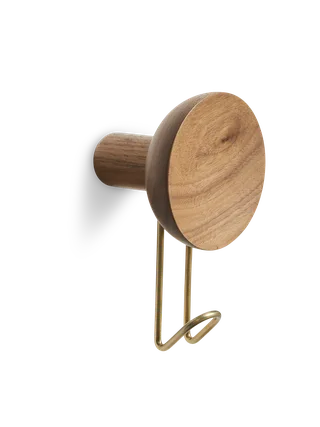 Around Knage (stor) by WOUD in Valnød/Messing – product photo 3 of 3