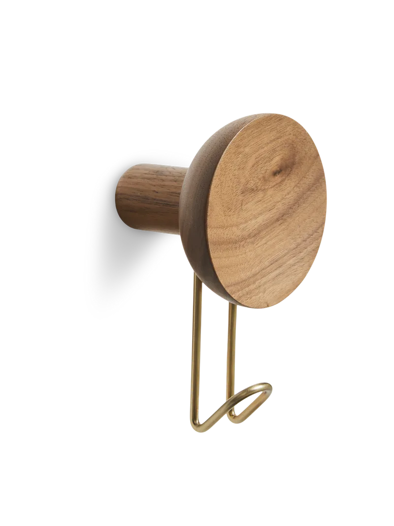 Around Knage (stor) by WOUD in Valnød/Messing – product photo 3 of 3
