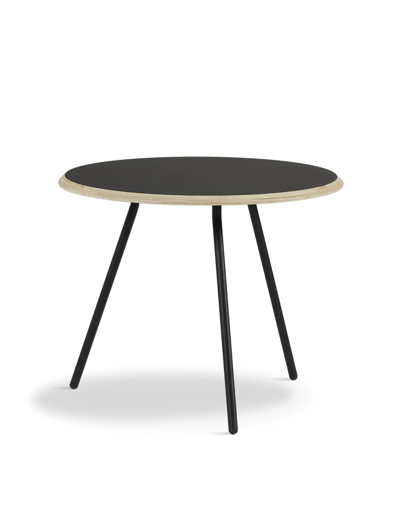 Soround Sofabord- Sort (Ø60 x H49) by WOUD – product photo 4 of 4