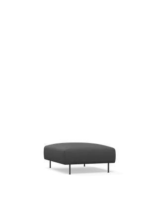 Collar Ottoman by WOUD in Mørkegrå – product photo 2 of 2