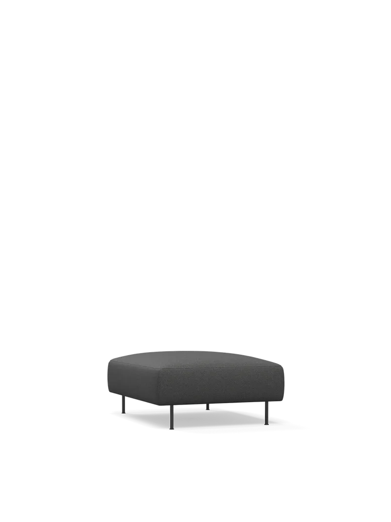 Collar Ottoman by WOUD in Mørkegrå – product photo 2 of 2