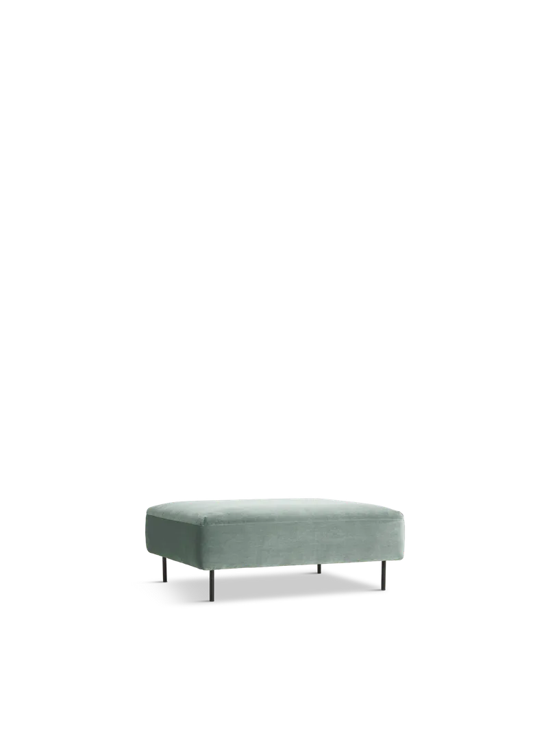 Collar Ottoman von WOUD in Mint – Produktfoto