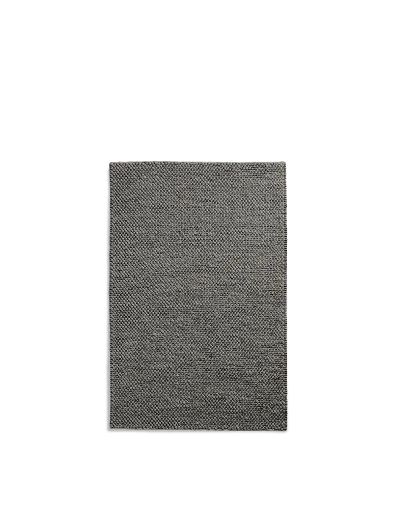 Tact Tæppe (90 x 140) by WOUD in Antracitgrå – product photo 3 of 3
