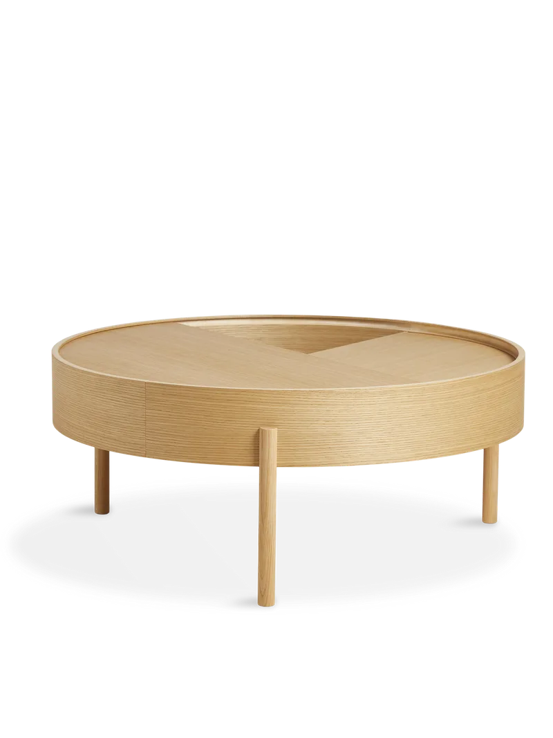 Arc Sofabord (89 cm) von WOUD in Olieret Eg – Produktfoto 4 von 4