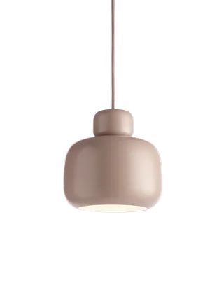 Stone Pendel (lille) by WOUD in Støvet Rosa – product photo 4 of 4