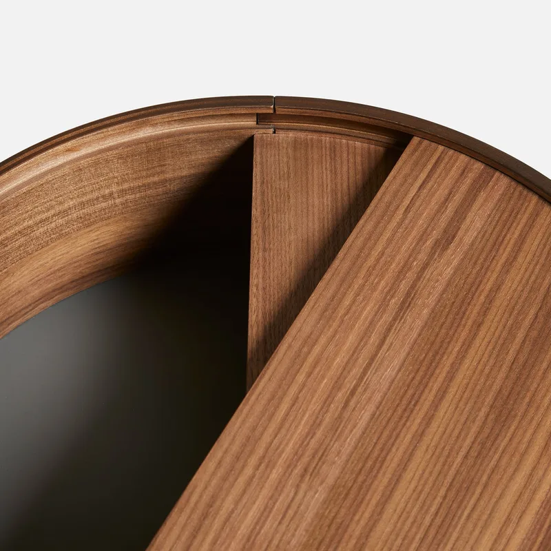 Arc Sidebord (42 cm) by WOUD in Valnød – interior photo 2 of 4