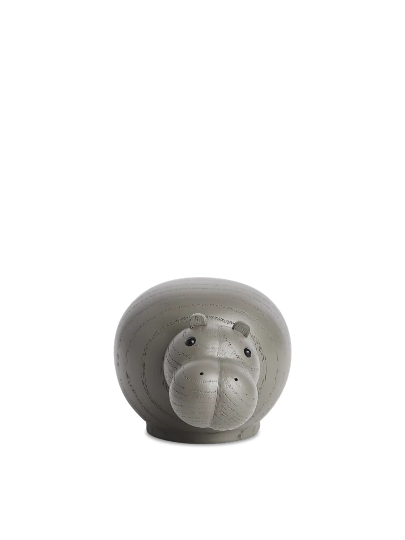 Hibo Flodhest (Lille) by WOUD in Taupe – product photo 2 of 2