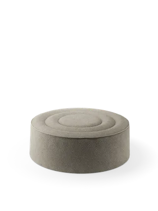 Praline Puf (Ø122 cm) - Natural bouclé by WOUD – product photo 1 of 4