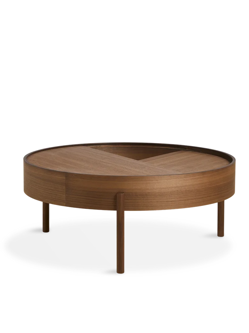 Arc Sofabord (89 cm) van WOUD in Valnød – productfoto 5 van 5