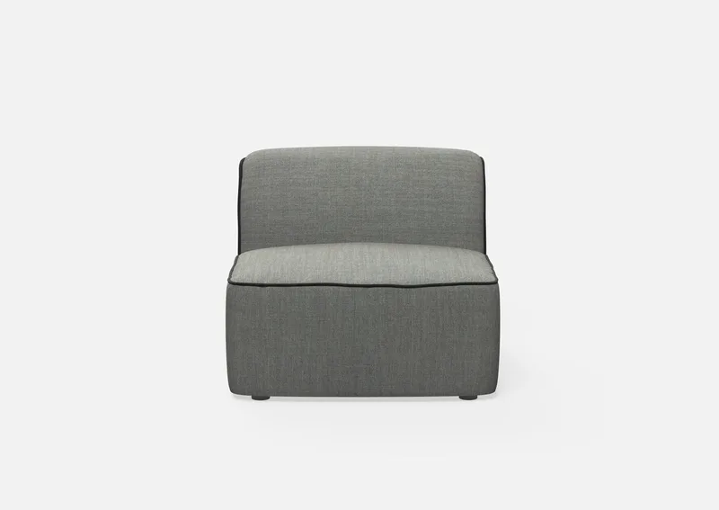 Flora Midtermodul (90 cm) de WOUD en Mørkegrå – photo du produit 1 sur 2