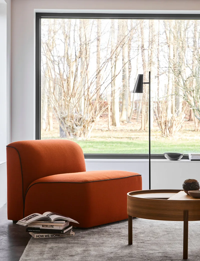 Flora Midtermodul (90 cm) by WOUD in Varm beige – interior photo 1 of 4