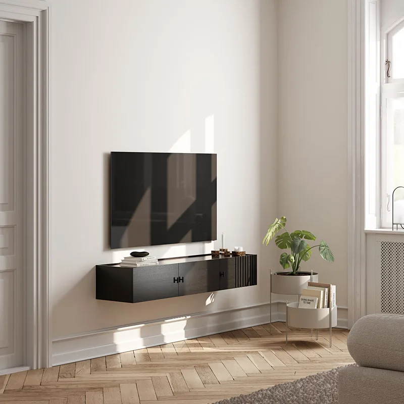 Array Skænk (væghængt) by WOUD in Sort – interior photo 2 of 3