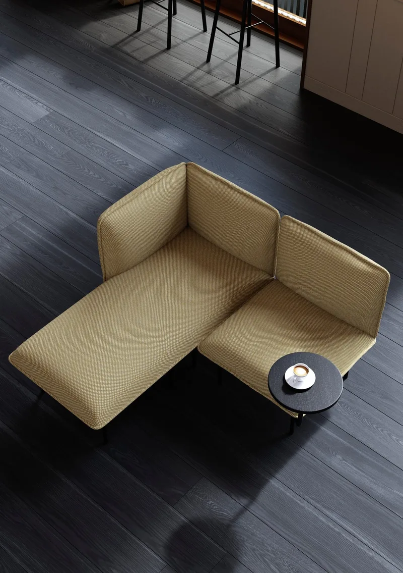 Nakki Modular Chaiselongue Modul (venstre) by WOUD – interior photo 1 of 3