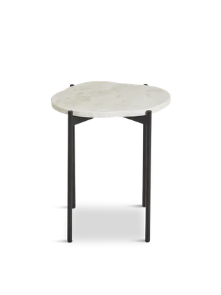 La Terra Sidebord (lille) von WOUD in Ivory – Produktfoto 4 von 4
