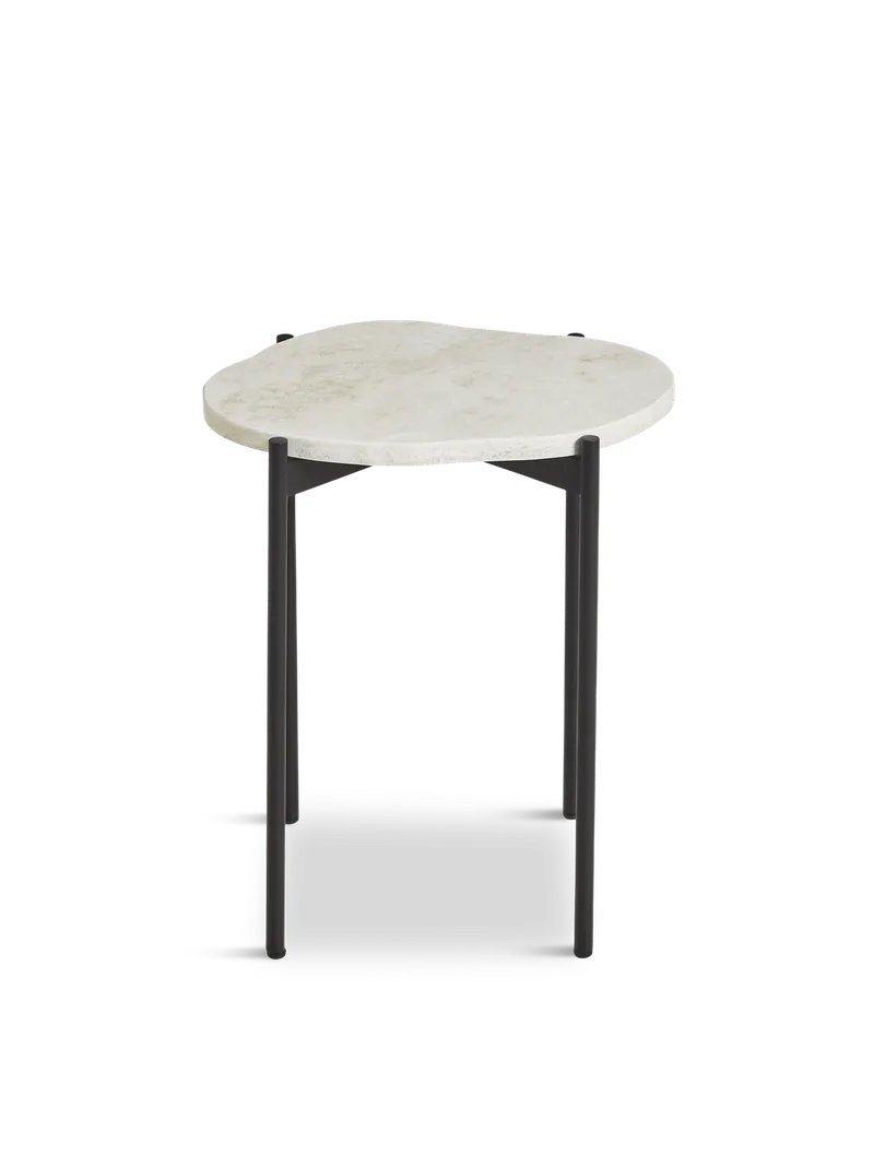 La Terra Sidebord (lille) von WOUD in Ivory – Produktfoto 4 von 4