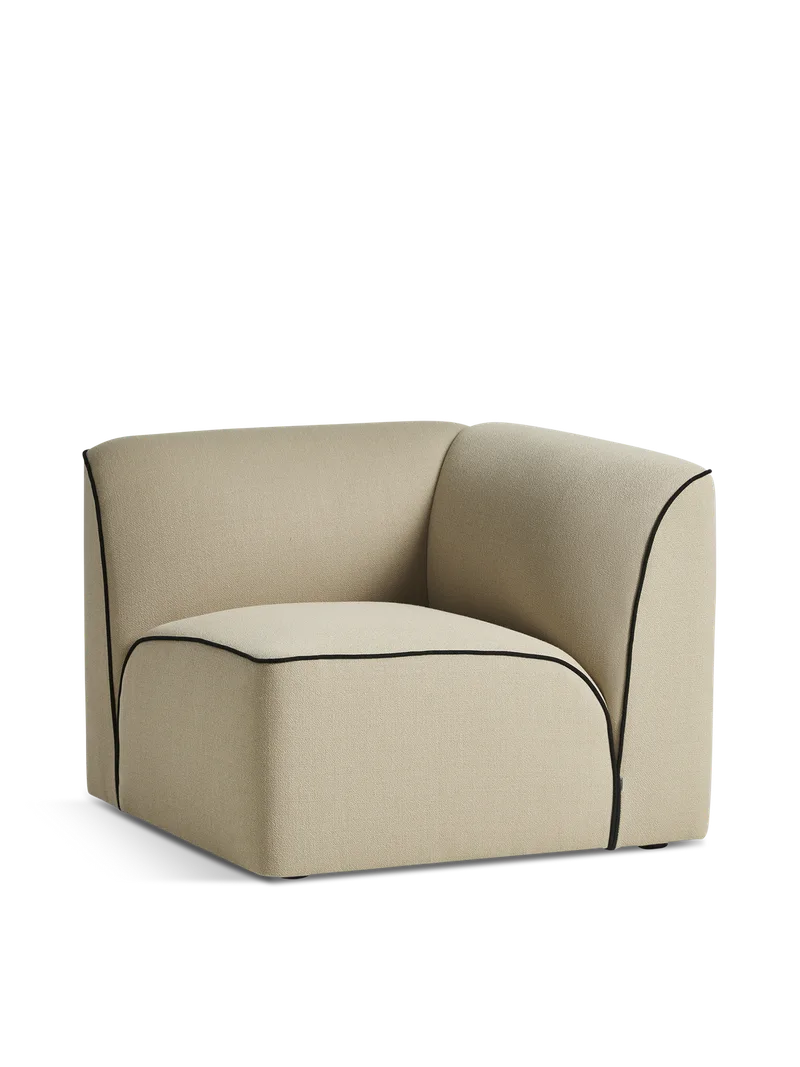 Flora Hjørnemodul de WOUD en Lys sand – photo du produit 4 sur 4