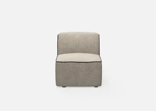 Flora Midtermodul (66 cm) by WOUD in Natural bouclé – product photo 2 of 3