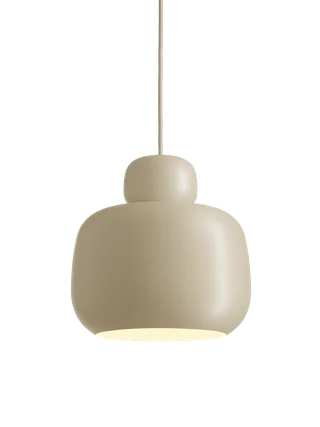 Stone Pendel (stor) von WOUD in Beige – Produktfoto 4 von 4