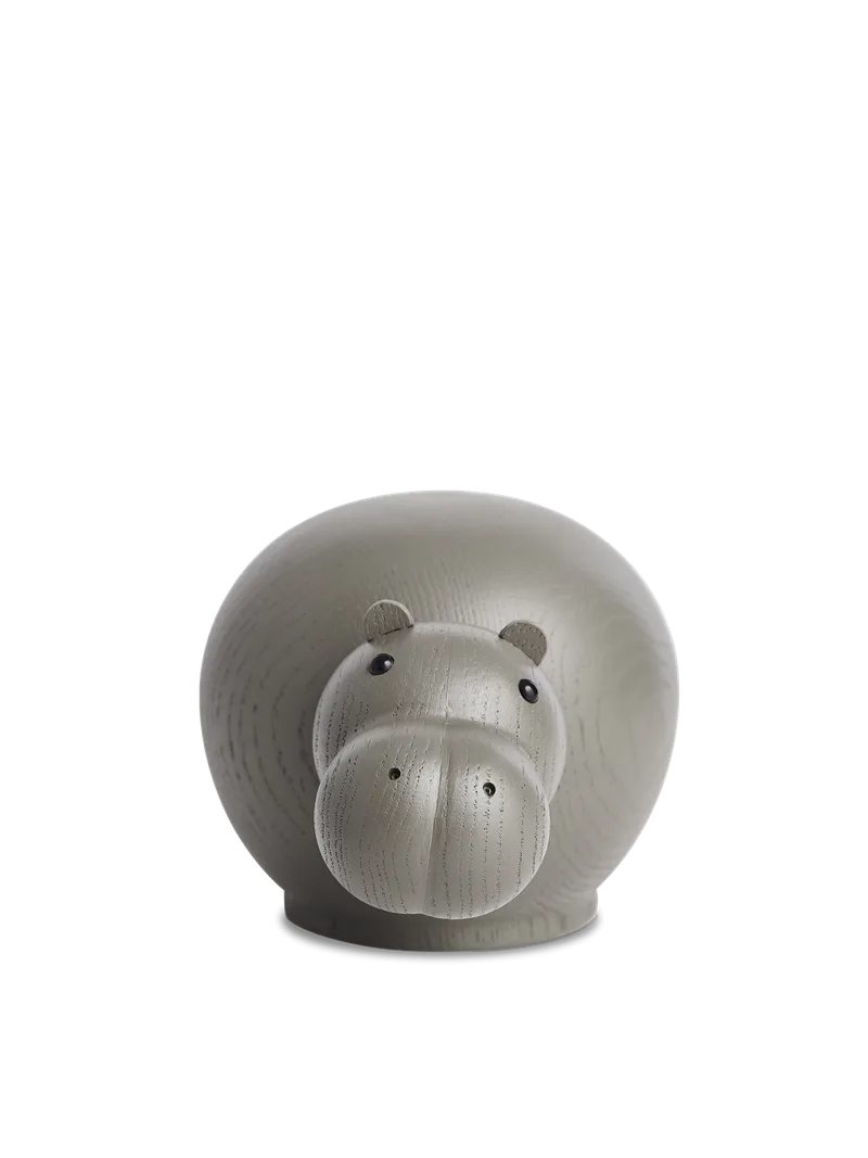 Hibo Flodhest (Mellem) - Taupe van WOUD – productfoto 1 van 3