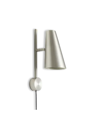 Cono Væglampe von WOUD in Børstet metal finish – Produktfoto 2 von 4