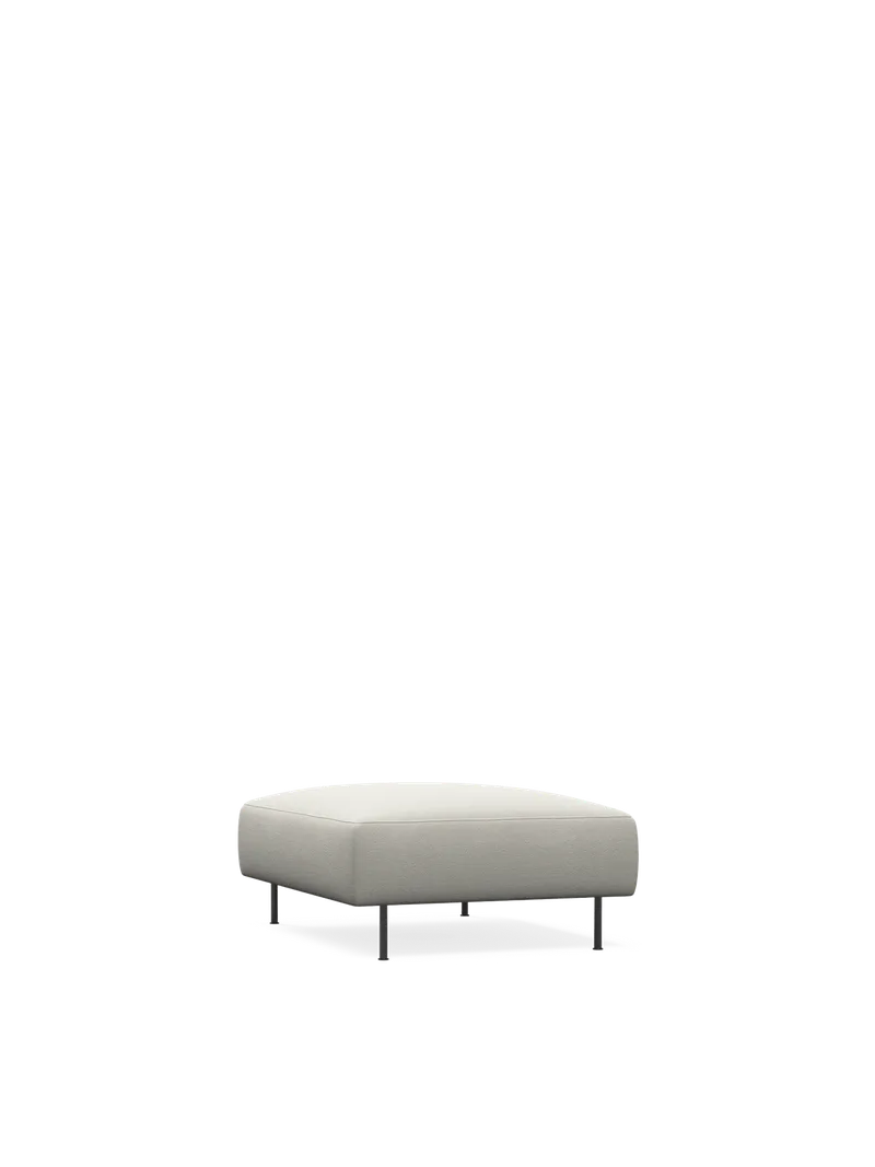 Collar Ottoman by WOUD in Råhvid bouclé – product photo 2 of 2