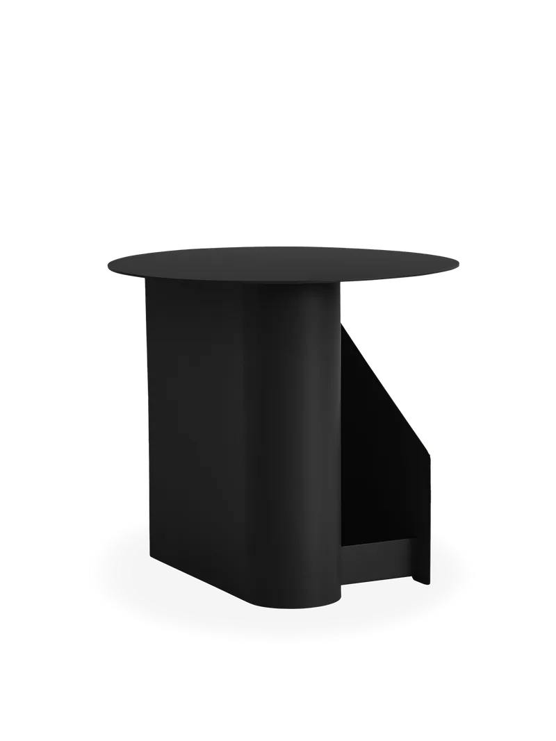 Sentrum Sidebord van WOUD in Sort – productfoto 3 van 3