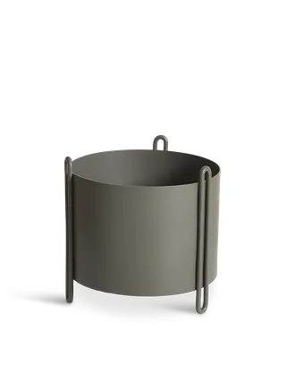 Pidestall Planteskjuler (lille) by WOUD in Taupe – product photo 4 of 4