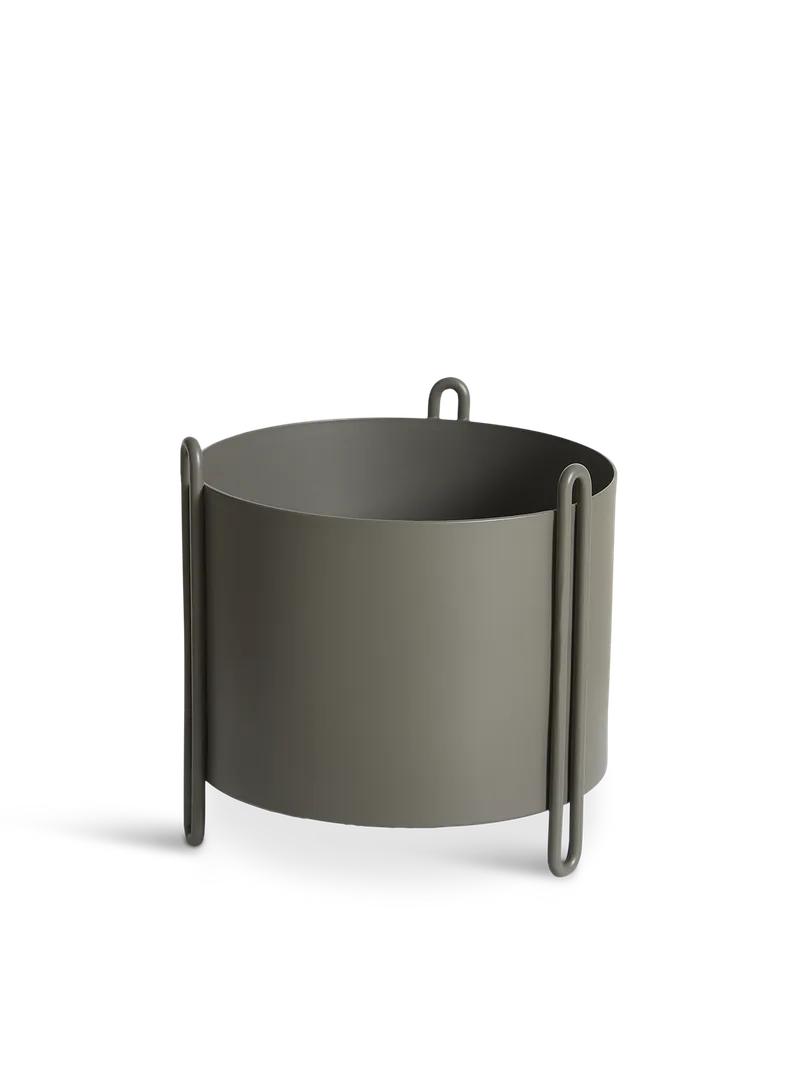 Pidestall Planteskjuler (lille) by WOUD in Taupe – product photo 4 of 4