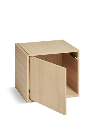Bricks Kube (venstre dør) - Eg van WOUD – productfoto 2 van 4