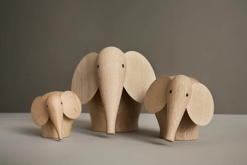 Nunu Elefant (Mellem) de WOUD en Eg – photo d’ambiance 1 sur 2