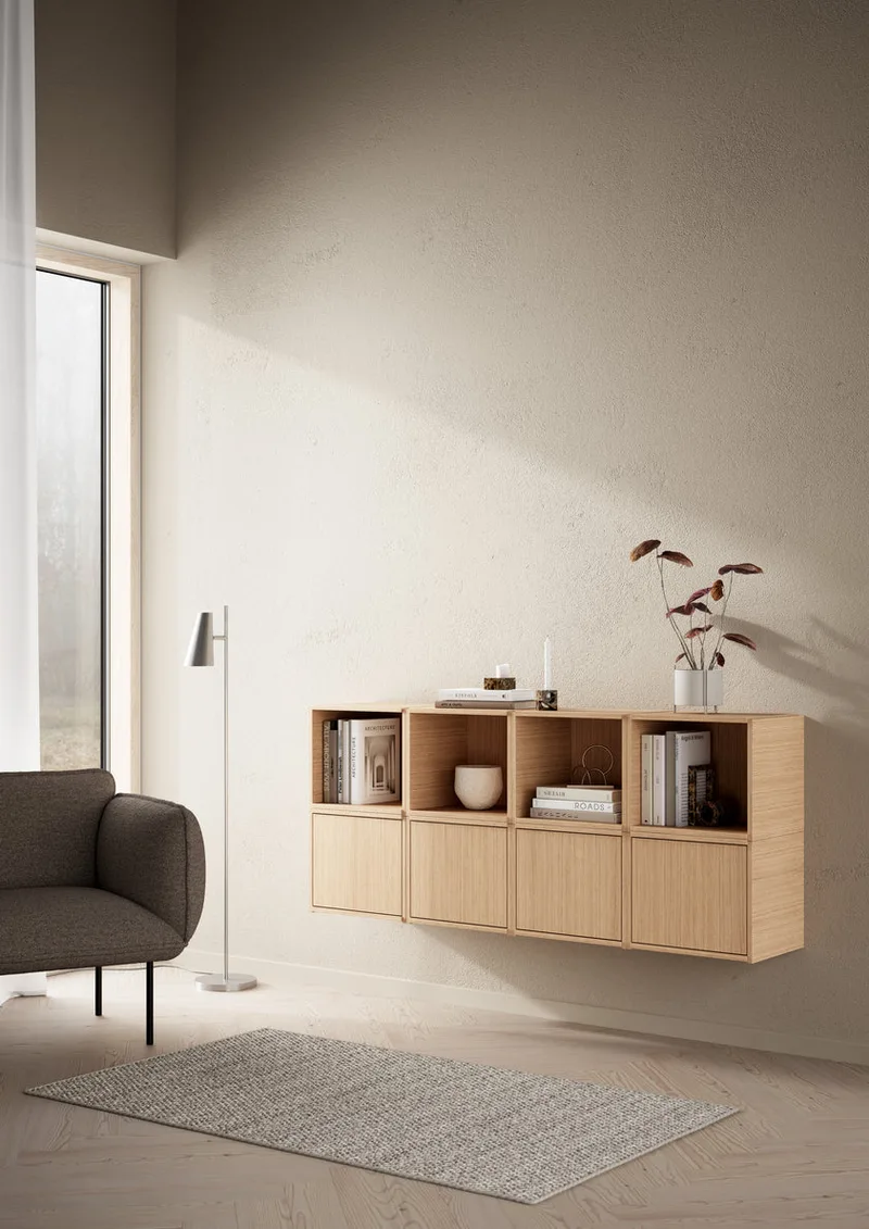 Bricks Kube (højre dør) - Eg de WOUD – photo d’ambiance 3 sur 4