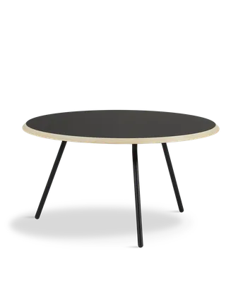 Soround Sofabord by WOUD in Sort (Ø75 x H40,50) – product photo 3 of 3