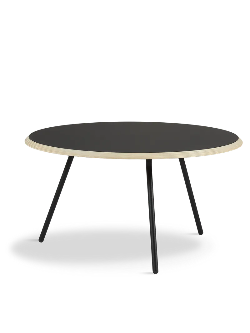 Soround Sofabord by WOUD in Sort (Ø75 x H40,50) – product photo 3 of 3
