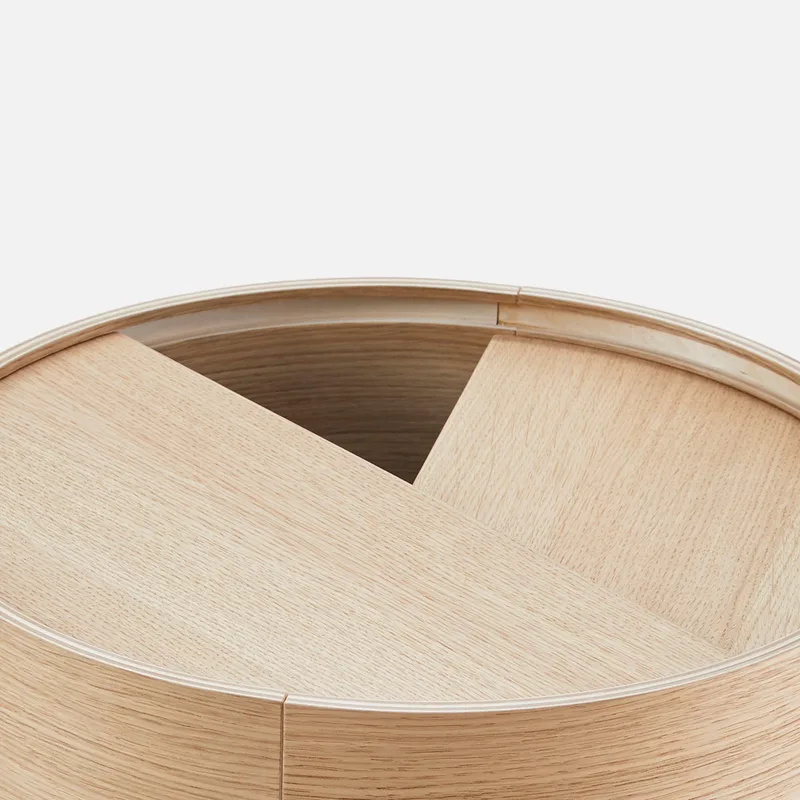 Arc Sidebord (42 cm) von WOUD in Olieret Eg – Ambientefoto 2 von 5