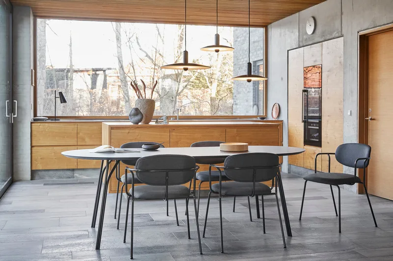 Tree Spisebord (220 cm) by WOUD in Sort/Sort – interior photo 2 of 5