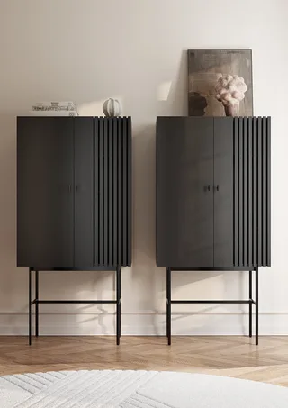 Array Kabinet (80 cm) van WOUD in Sort – sfeerfoto 3 van 4