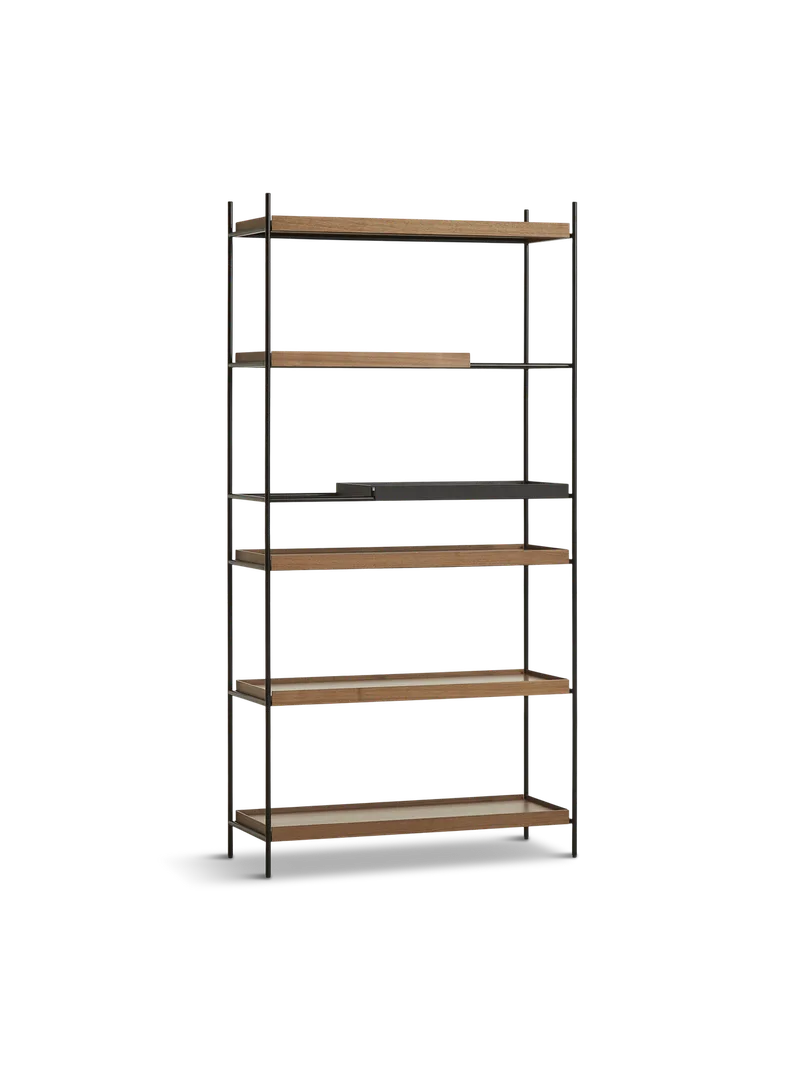 Tray Reol (Høj) - Valnød van WOUD in Style 22 – productfoto 2 van 2