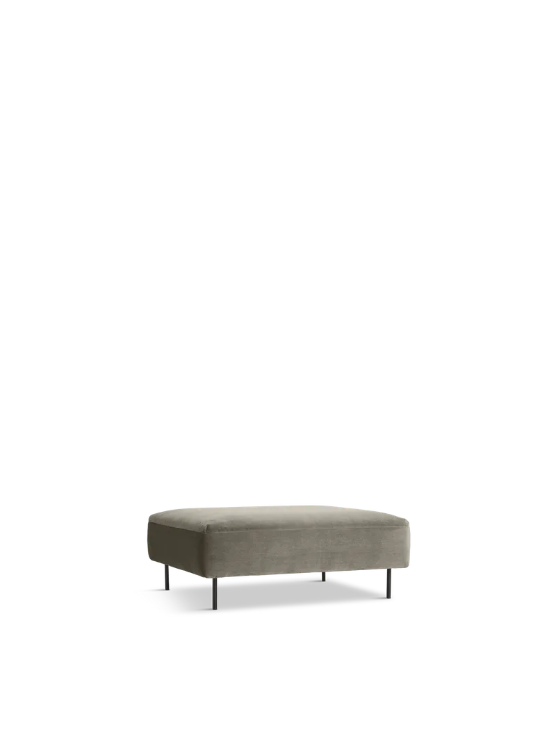 Collar Ottoman by WOUD in Taupe – product photo 2 of 2