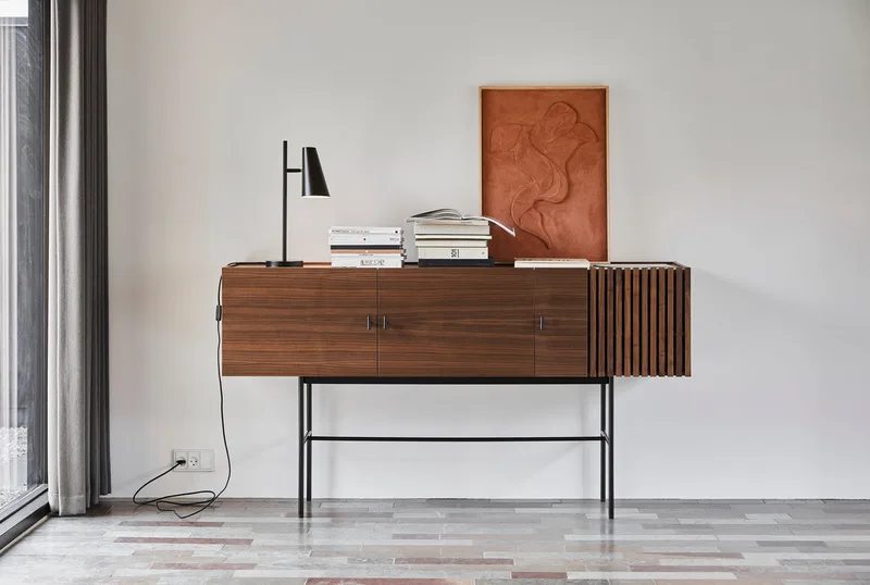 Array Skænk (180 cm) by WOUD in Valnød – interior photo 1 of 2